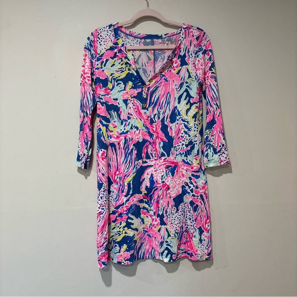 Lilly Pulitzer Multicolor Long Sleeve Dress